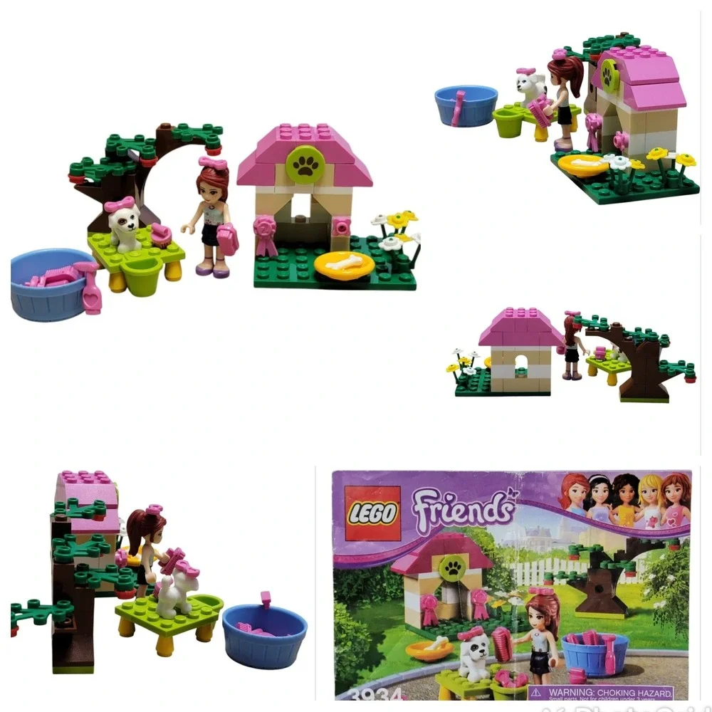 LEGO Friends Lot 3934 41090 Sets 7 Minidolls Pets Daily Life Accessories 201